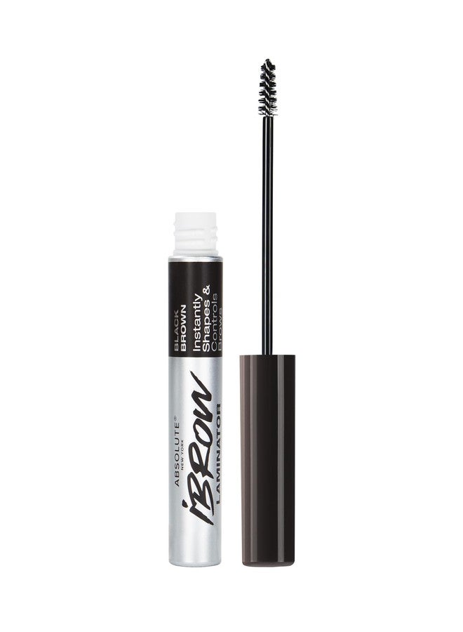 Absolute New York Waterproof Eyebrow Gel for Tinting and Volumizing Eyebrows (MEBG12 Black Brown) - Image 1